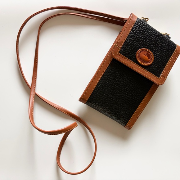 Vintage Dooney & Bourke Crossbody AWL Purse All Weather Genuine Leather Purse - Picture 10 of 11